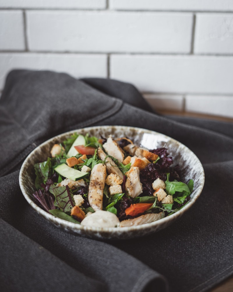 Salad On Table